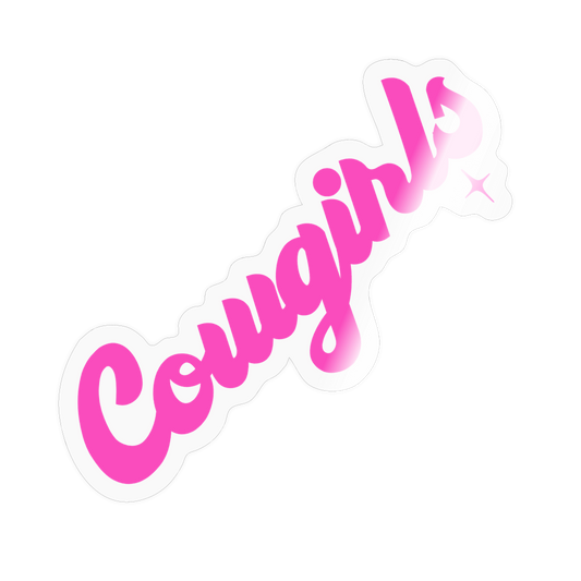 Cowgirls | Sticker - transparent glossy