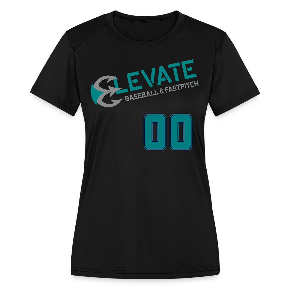 ELEVATE Moisture Wicking Performance T-Shirt - black
