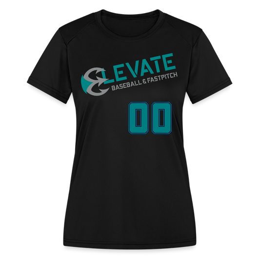 ELEVATE Moisture Wicking Performance T-Shirt - black