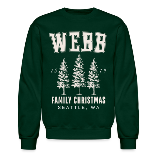 WEBB TREES CREW - forest green