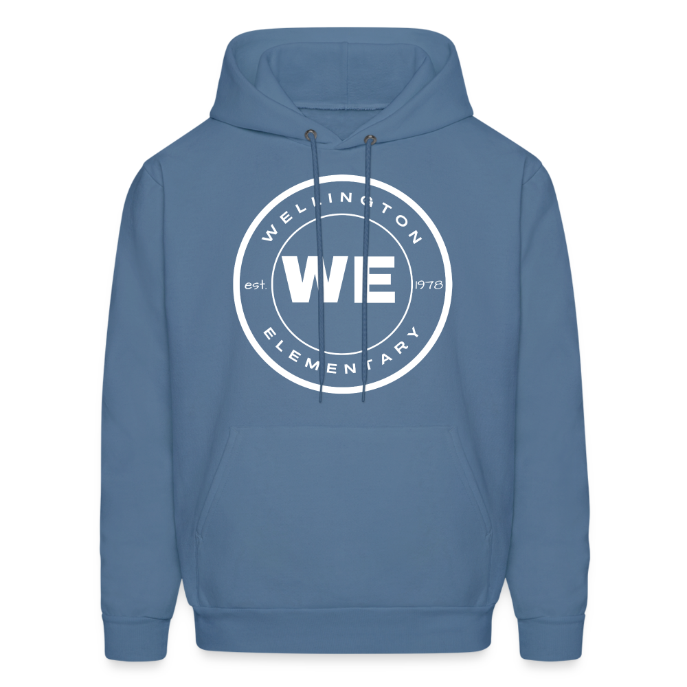 W.E. Adult Unisex Hoodie - denim blue