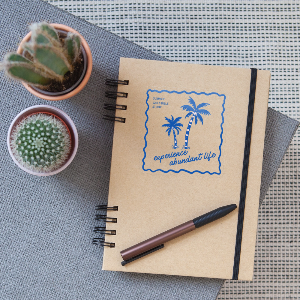 Summer Bible Study | Sticker - transparent glossy