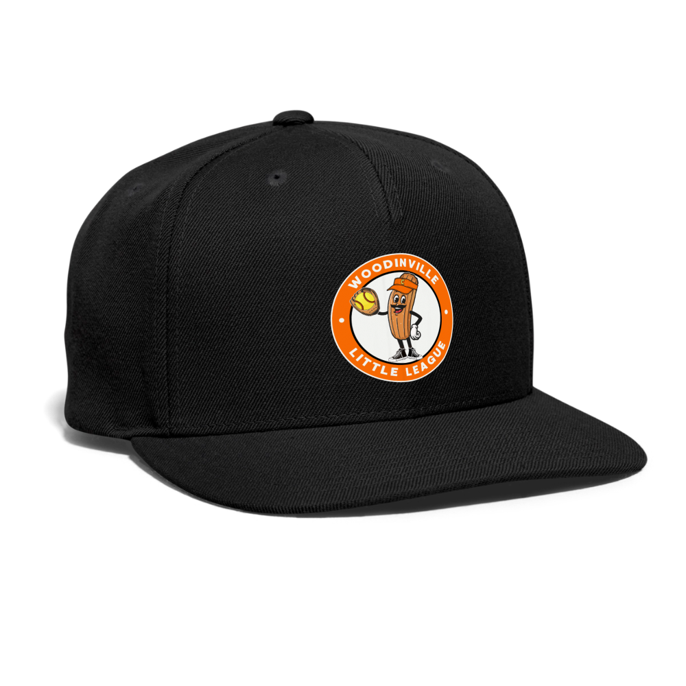 CHURROS Snapback Baseball Cap - black