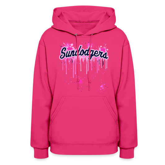 Sundodgers Pink Out | Women's Hoodie - fuchsia