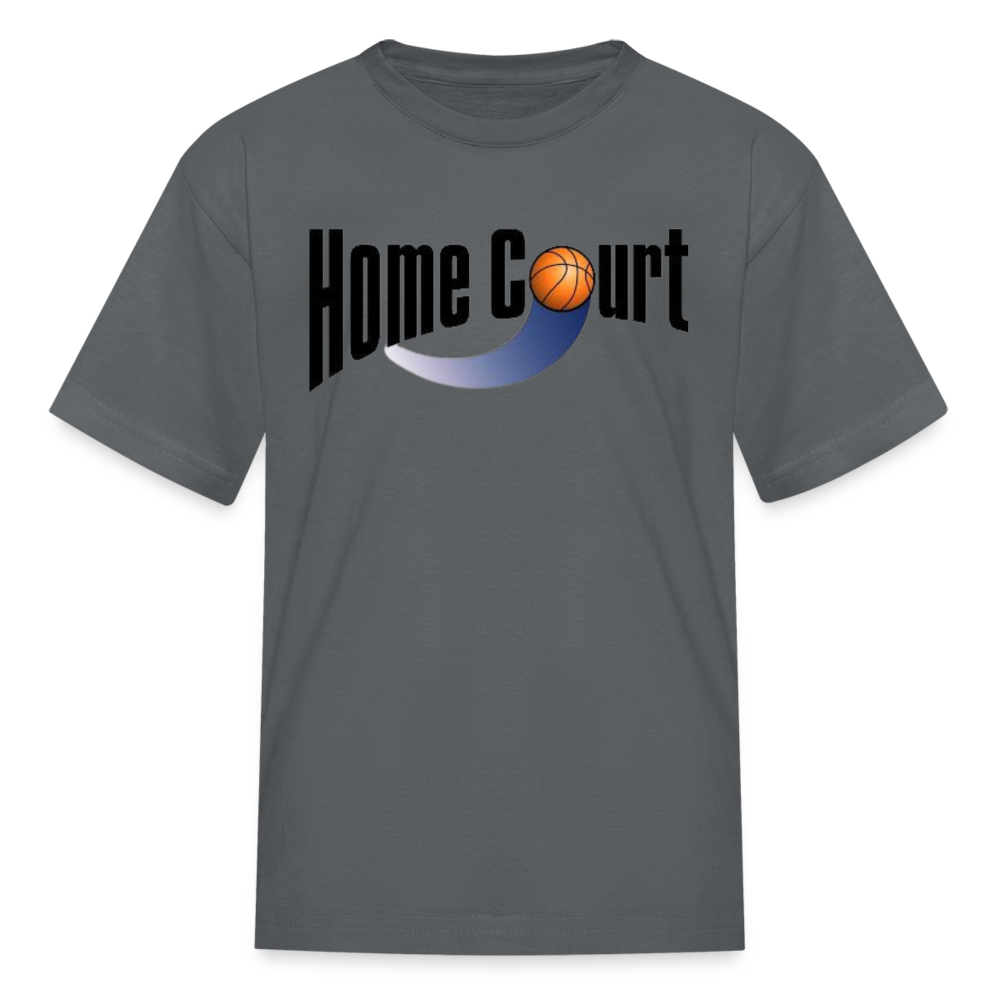 Home Court Youth T-Shirt - charcoal