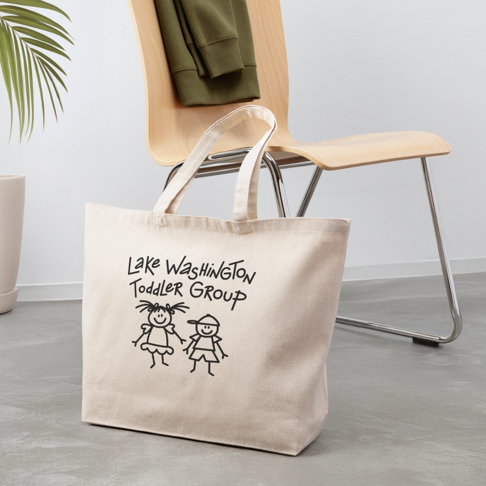 LW Toddler Group |  Cotton Tote - natural