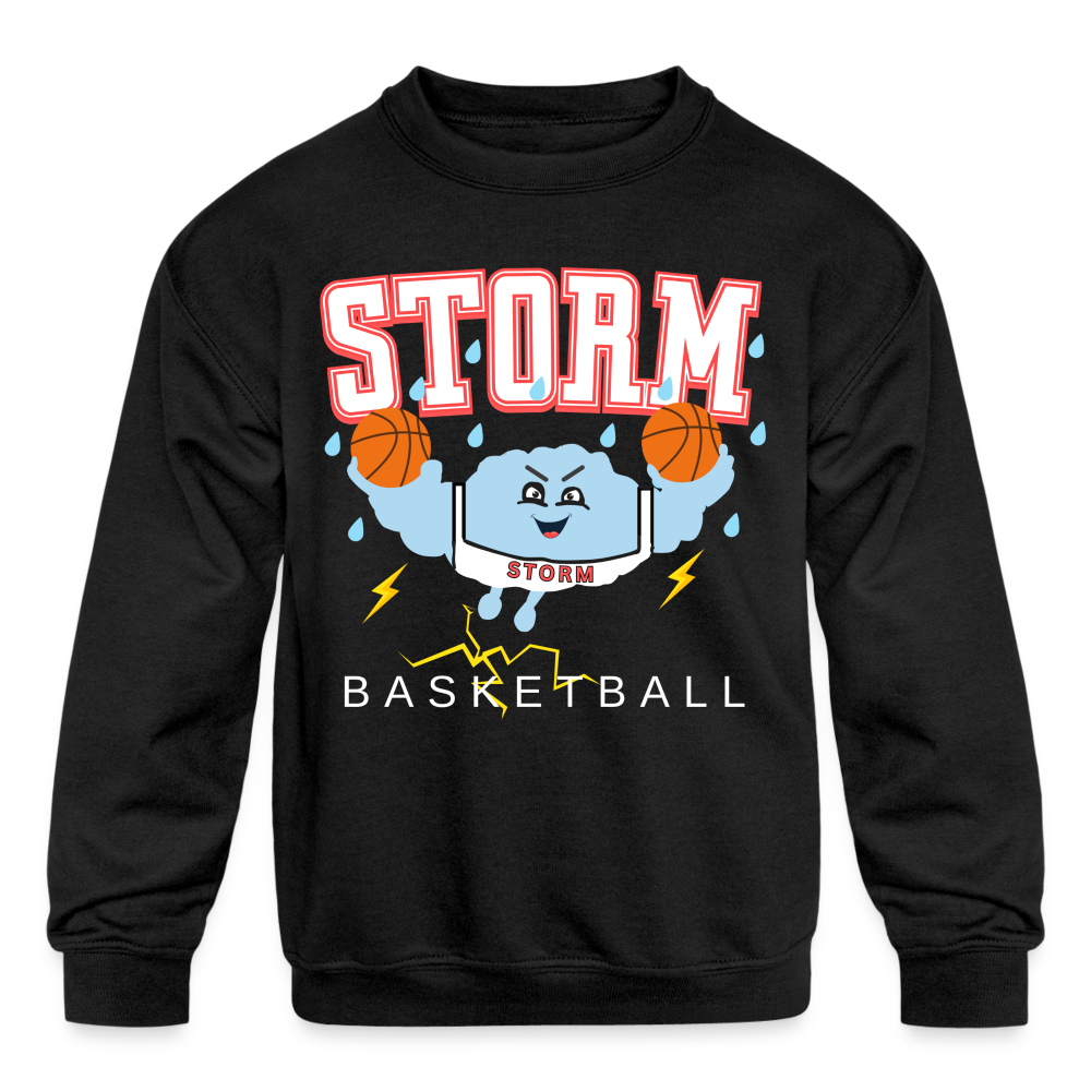 STORM BBALL Kids' Crew - black