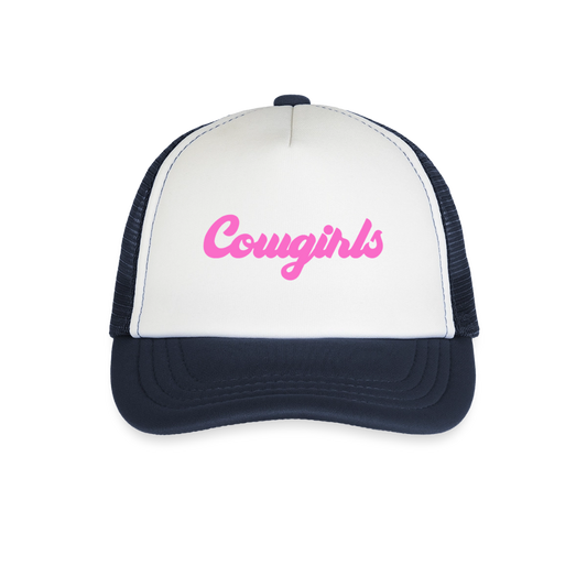 Cowgirls Lone State | Kid's Trucker Cap - white/navy