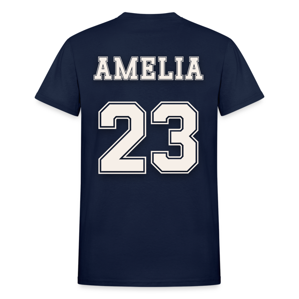 Amelia | Winter Warriors Adult T-Shirt - navy