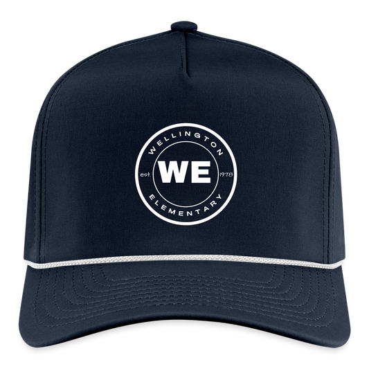 W.E. Rope Cap - navy/white