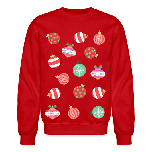 Deck the Halls Crew - HOLIDAY - red