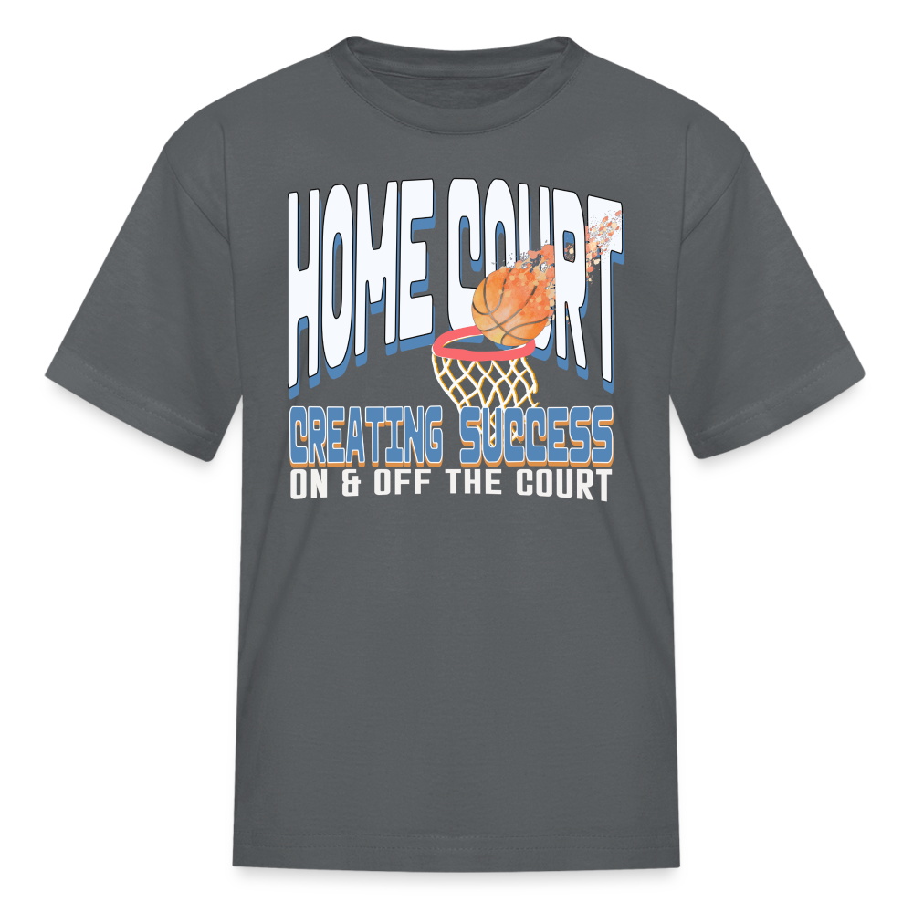 Home Court Kids' T-Shirt - charcoal