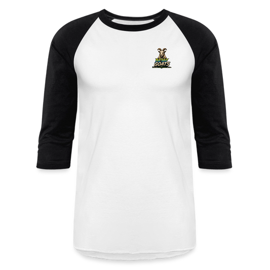 NW Goats | Baseball T-Shirt - white/black