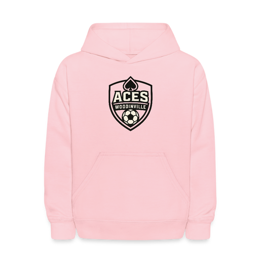 Aces Youth Hoodie - pink