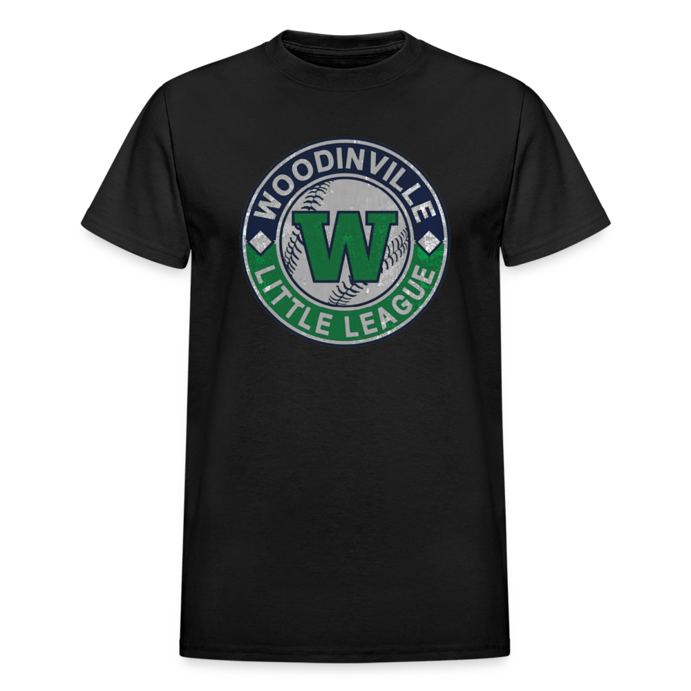 Woodinville LL Cotton Adult T-Shirt - black