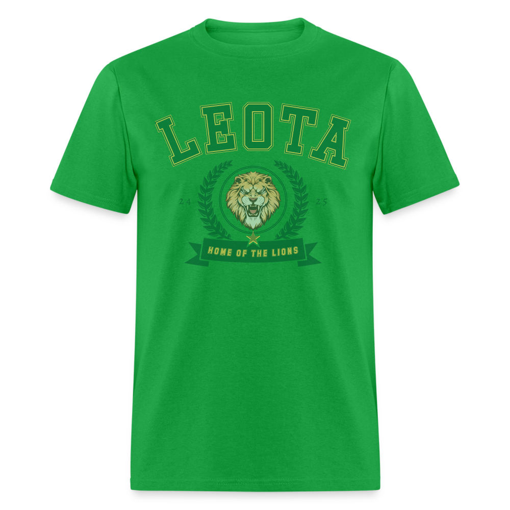 Greens & Yellows Home of the lions Unisex Classic T-Shirt - bright green