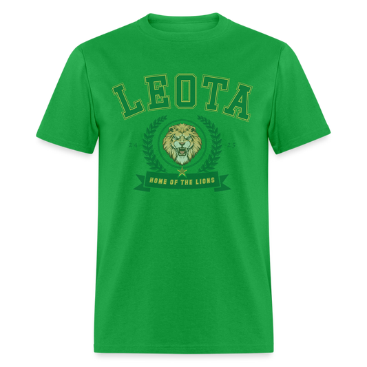 Greens & Yellows Home of the lions Unisex Classic T-Shirt - bright green