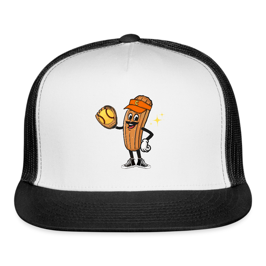 Churros Trucker Hat - white/black