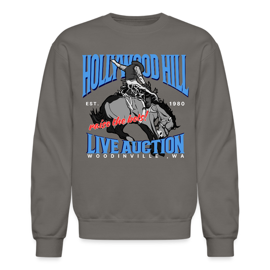 HH Live Auction Cowboy Crewneck Sweatshirt - asphalt gray