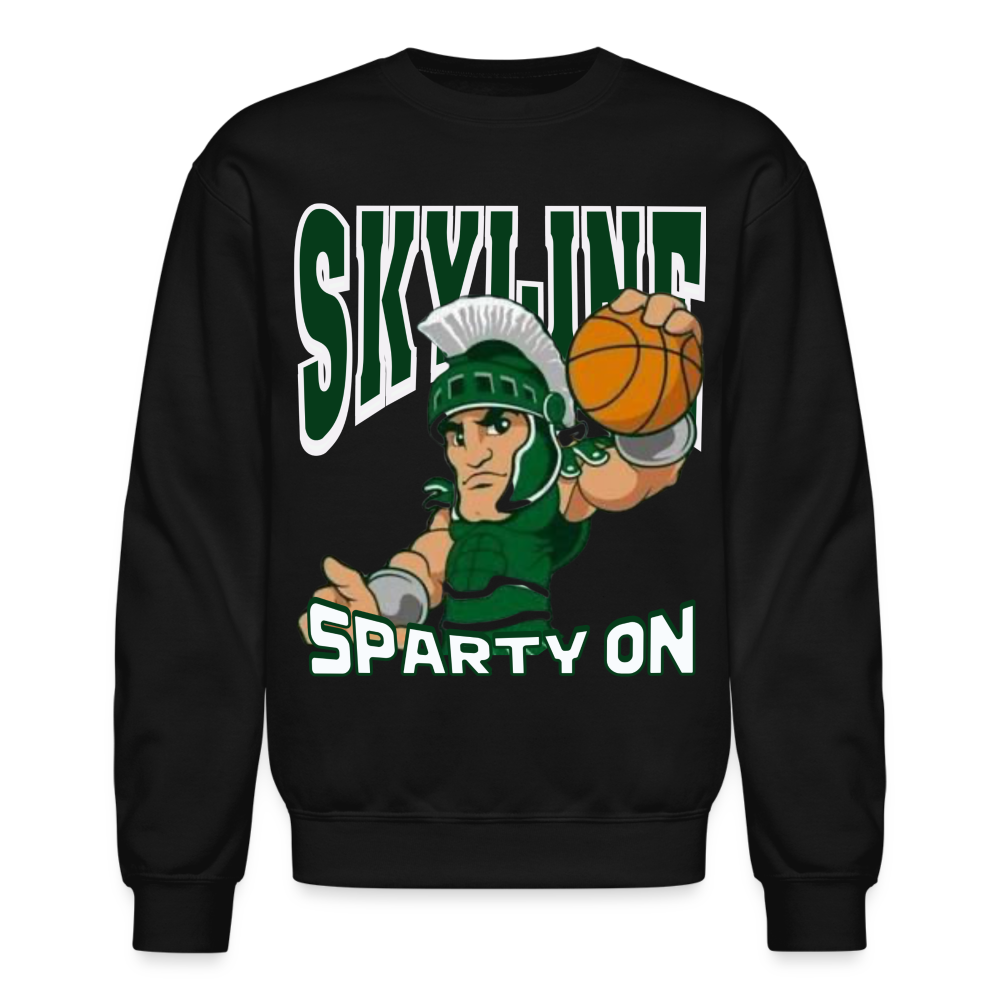 SKYLINE SLAM DUNK Crewneck Sweatshirt - black