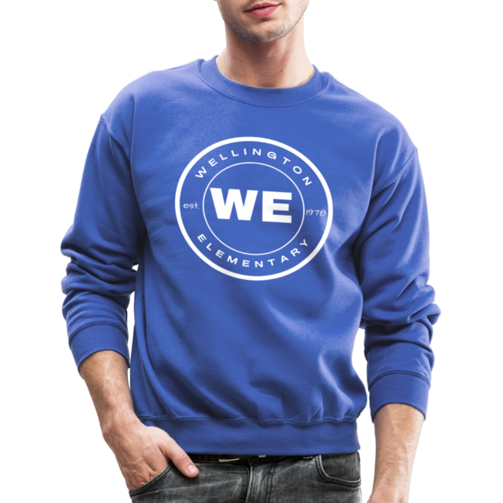 W.E. Crewneck Sweatshirt - royal blue