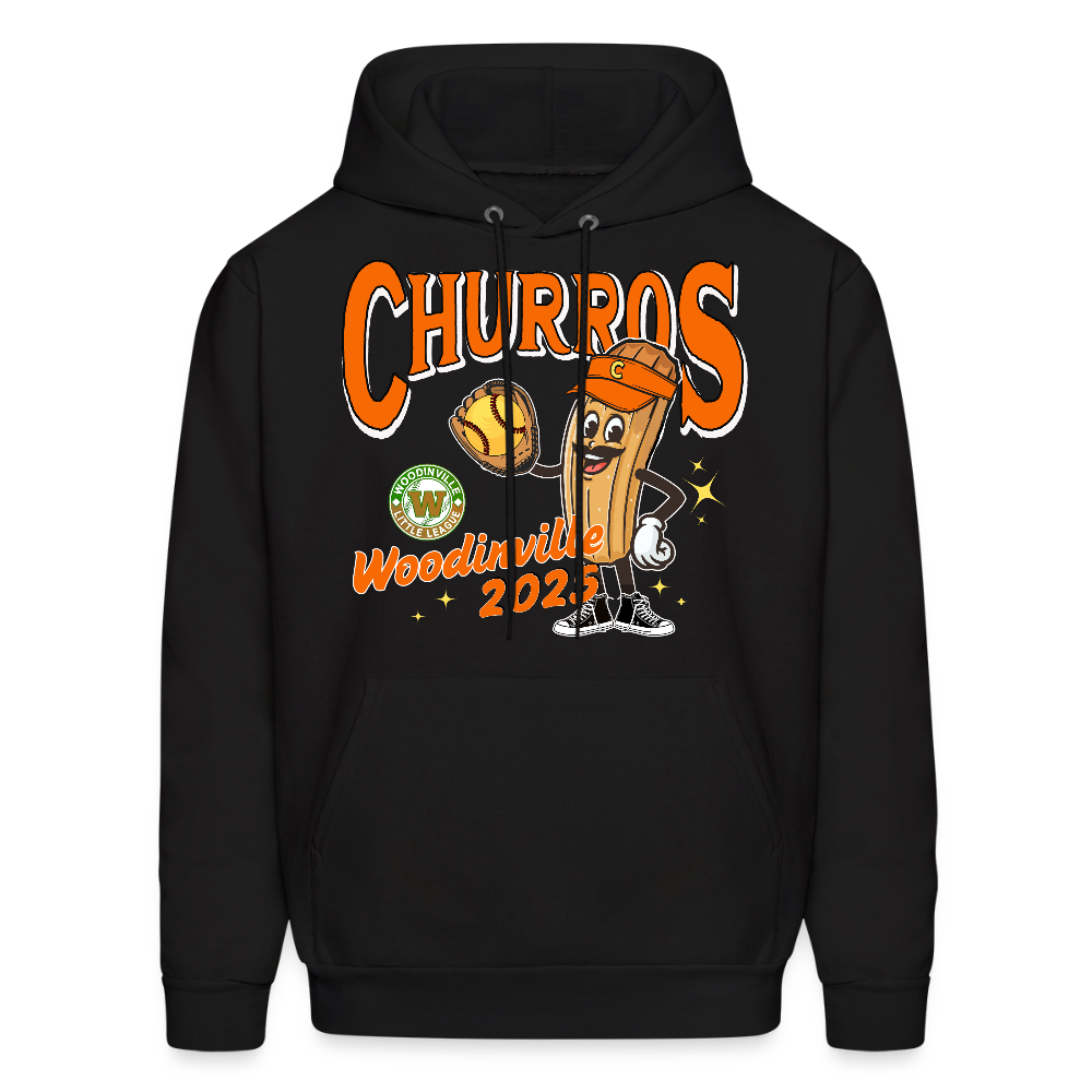 Churros Men's Hoodie - black