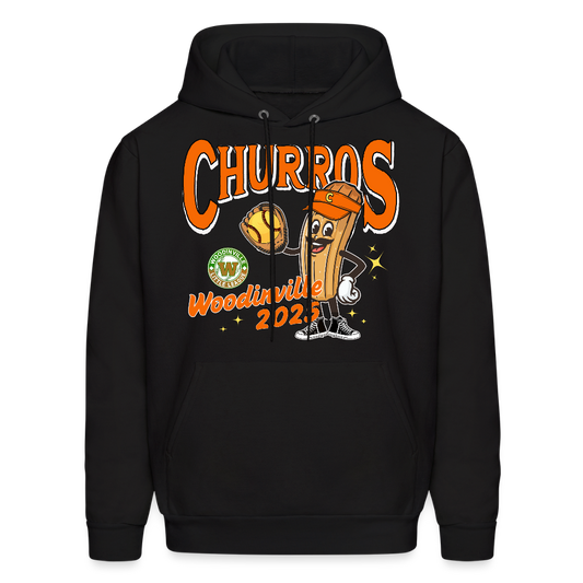 Churros Men's Hoodie - black
