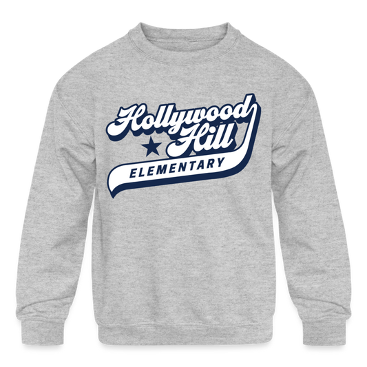 OG Hollywood Kids' Crew - heather gray