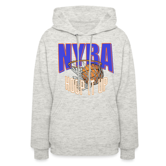 NYBA Women's Hoodie - heather oatmeal