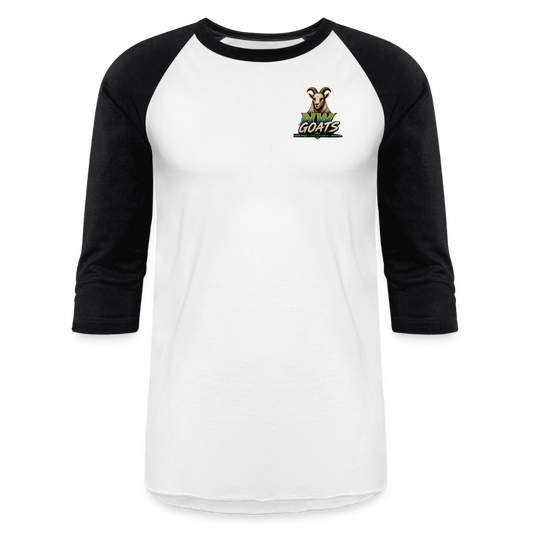 NW Goats N/MOUNTAIN | Baseball T-Shirt - white/black