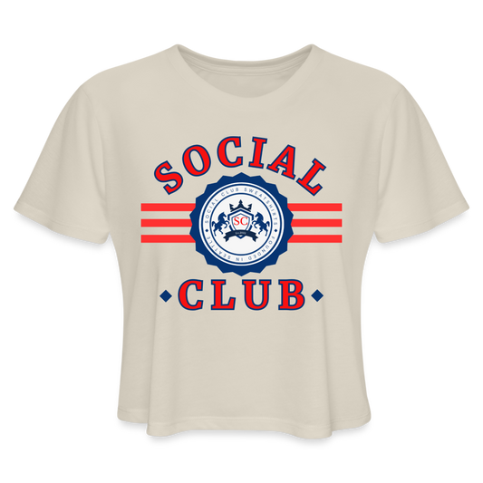 SC Women's Cropped T-Shirt - dust