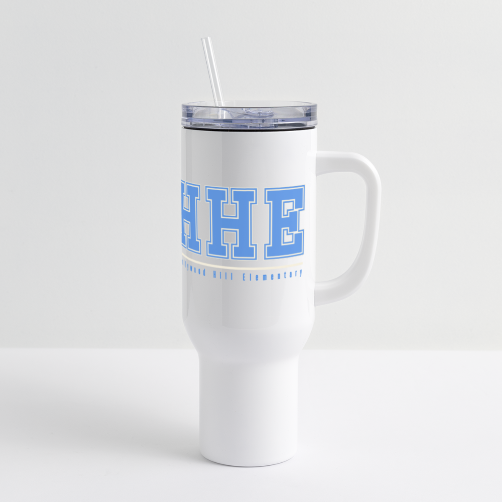 HHE 40 oz Travel Tumbler - white