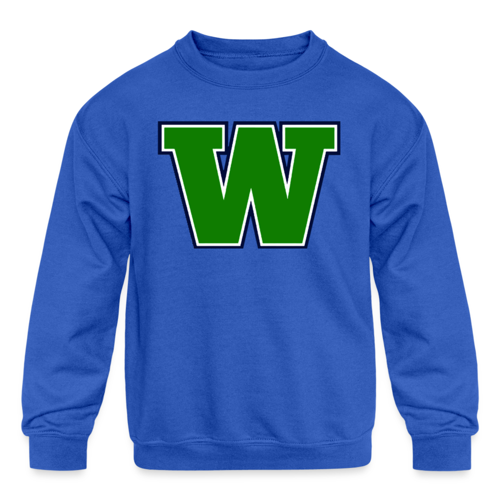 WWL W Kids' Crew - royal blue