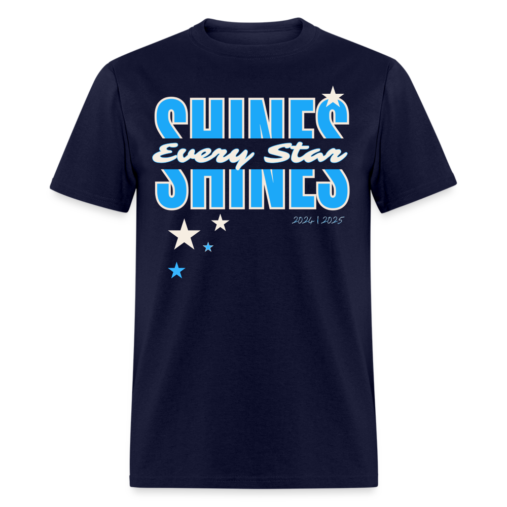 SHINE - EVERY STAR  T-Shirt - navy