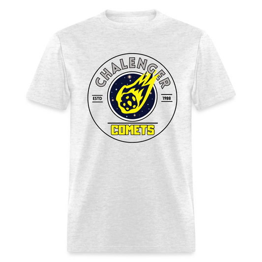 COMETS 2025 FRONT/BACK TEE - light heather gray