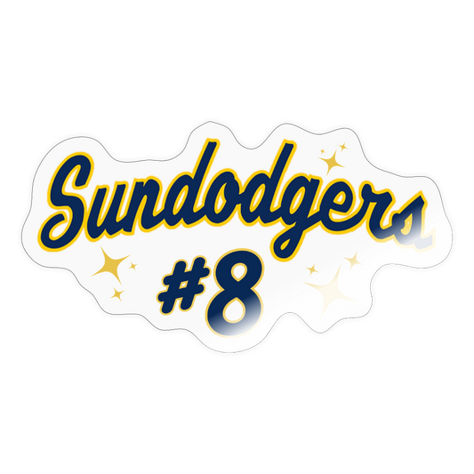 Sundodgers Sticker - transparent glossy