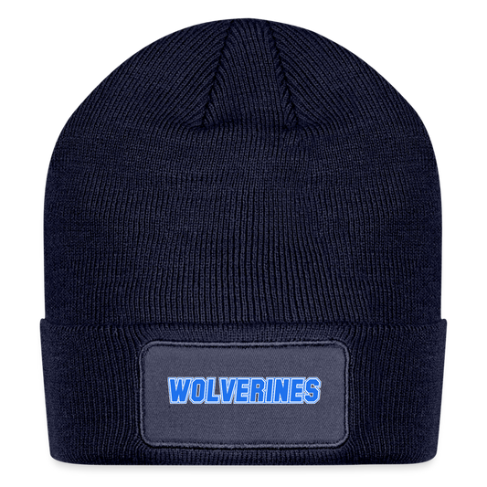 Wellington Patch Beanie 24/25 - navy