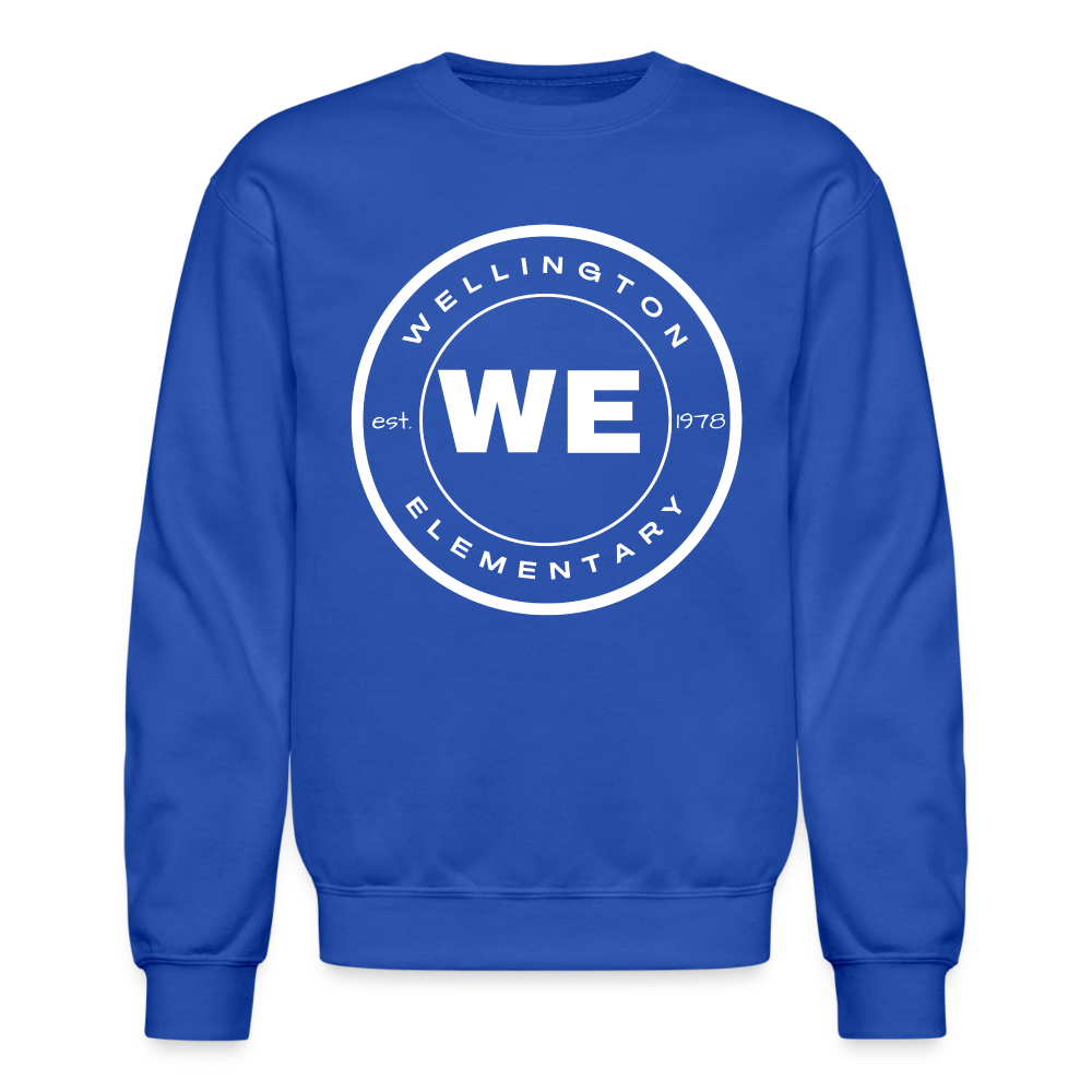 W.E. Crewneck Sweatshirt - royal blue