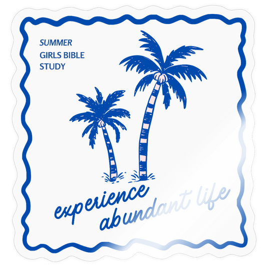 Summer Bible Study | Sticker - transparent glossy