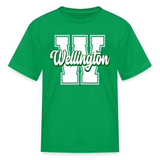 Wellington 26/27 |  Youth T-Shirt 4TH GRADE - kelly green