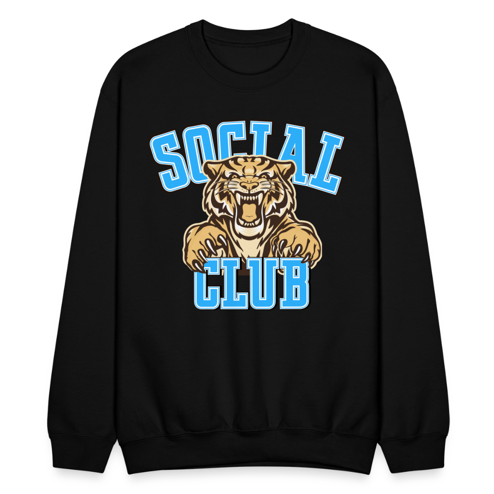 SOCIAL CLUB TIGER Crew - black