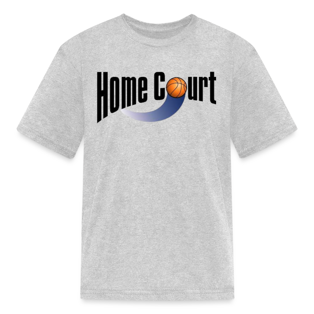 Home Court Youth T-Shirt - heather gray