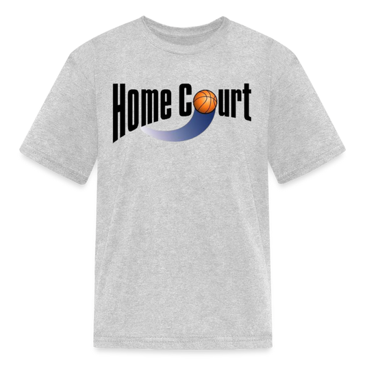 Home Court Youth T-Shirt - heather gray