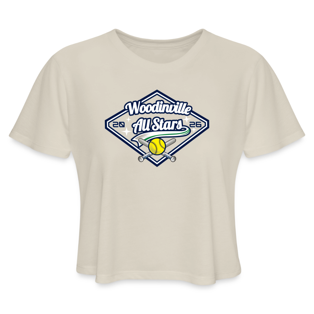 All Stars | Women's Flow Cropped T-Shirt - dust