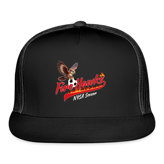 Fire Hawks Baseball Cap - black/black