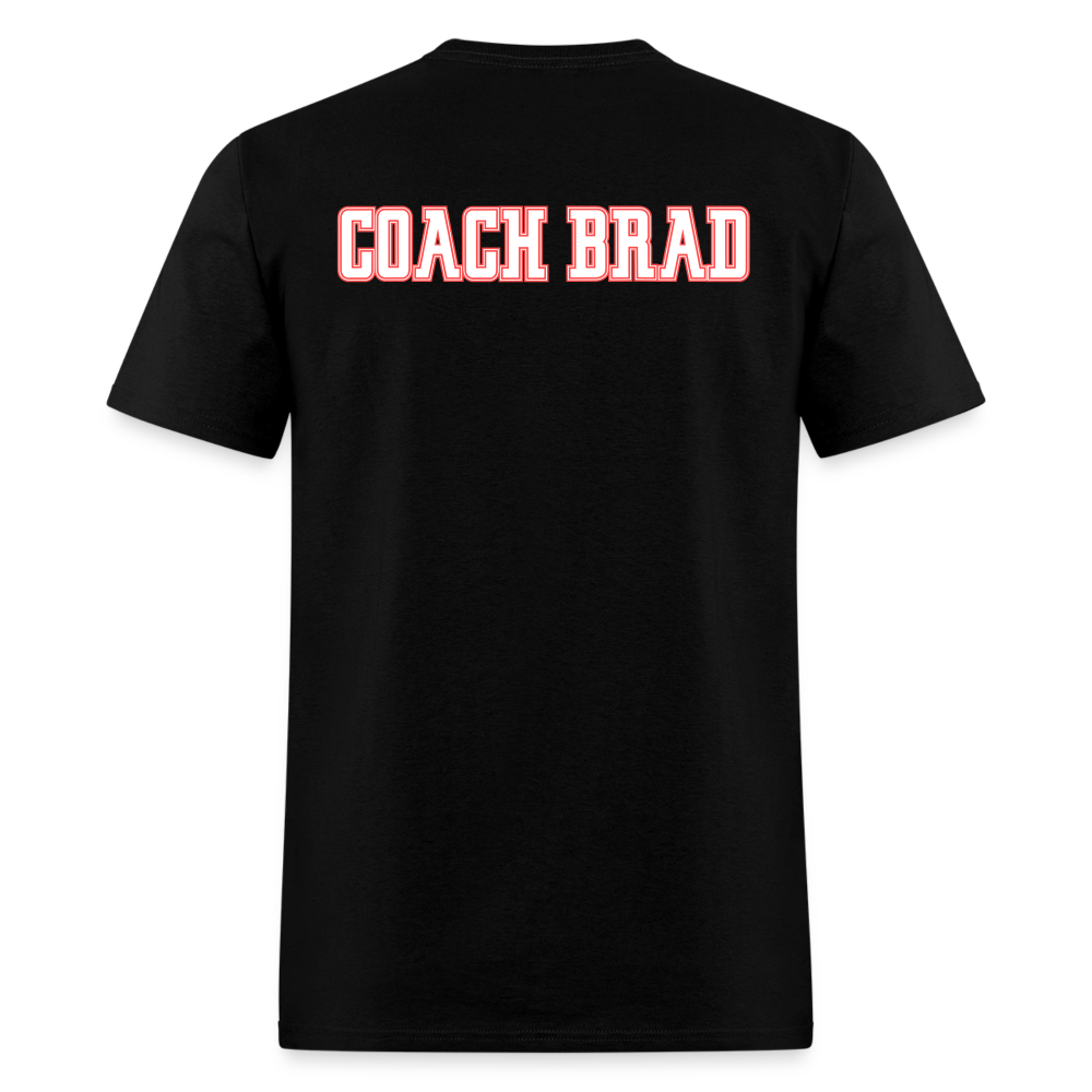 COACH BRAD BBALL  T-Shirt - black