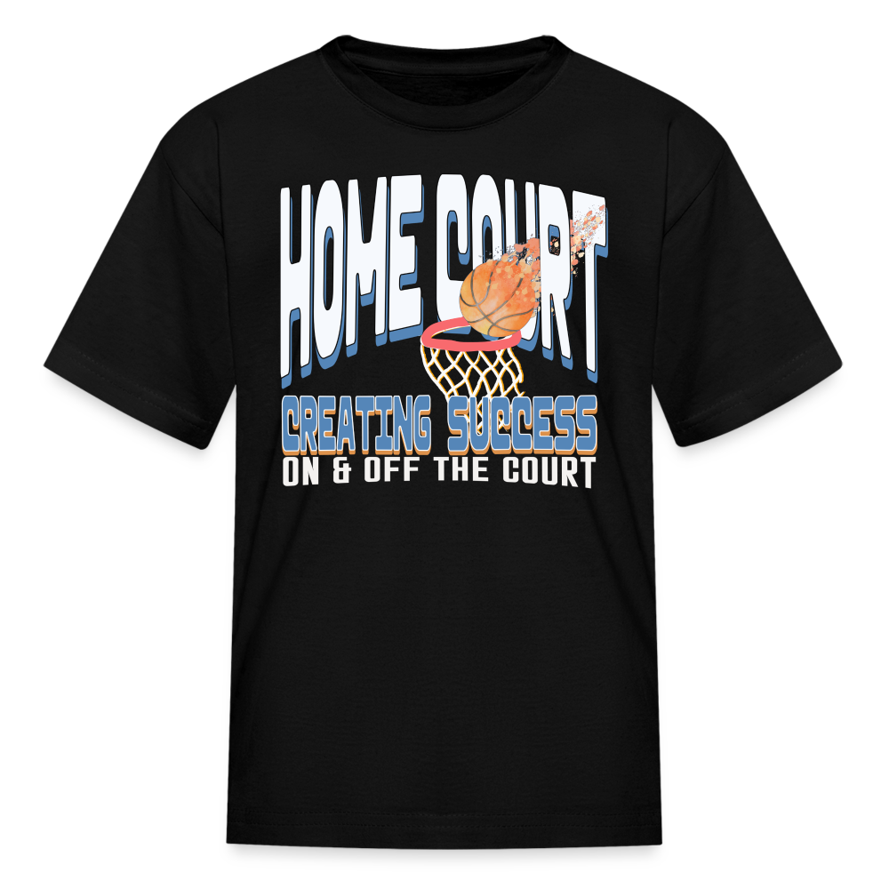 Home Court Kids' T-Shirt - black