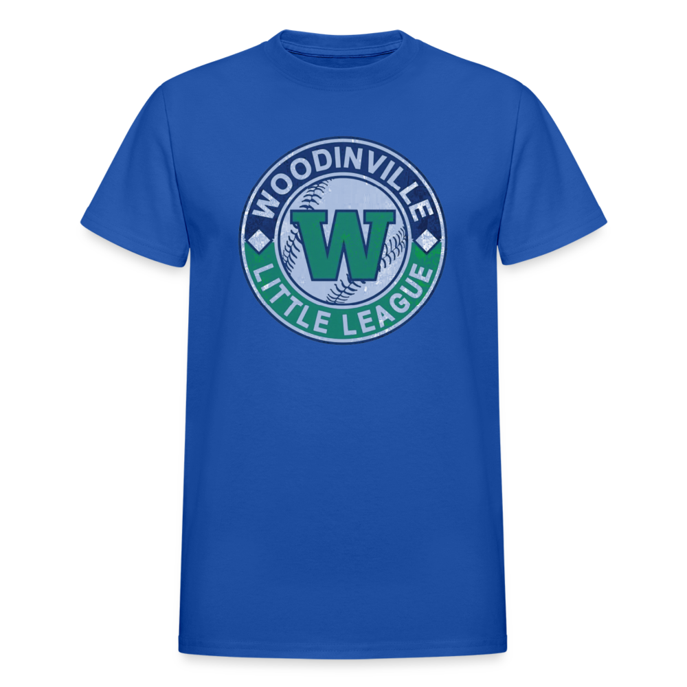 Woodinville LL Cotton Adult T-Shirt - royal blue