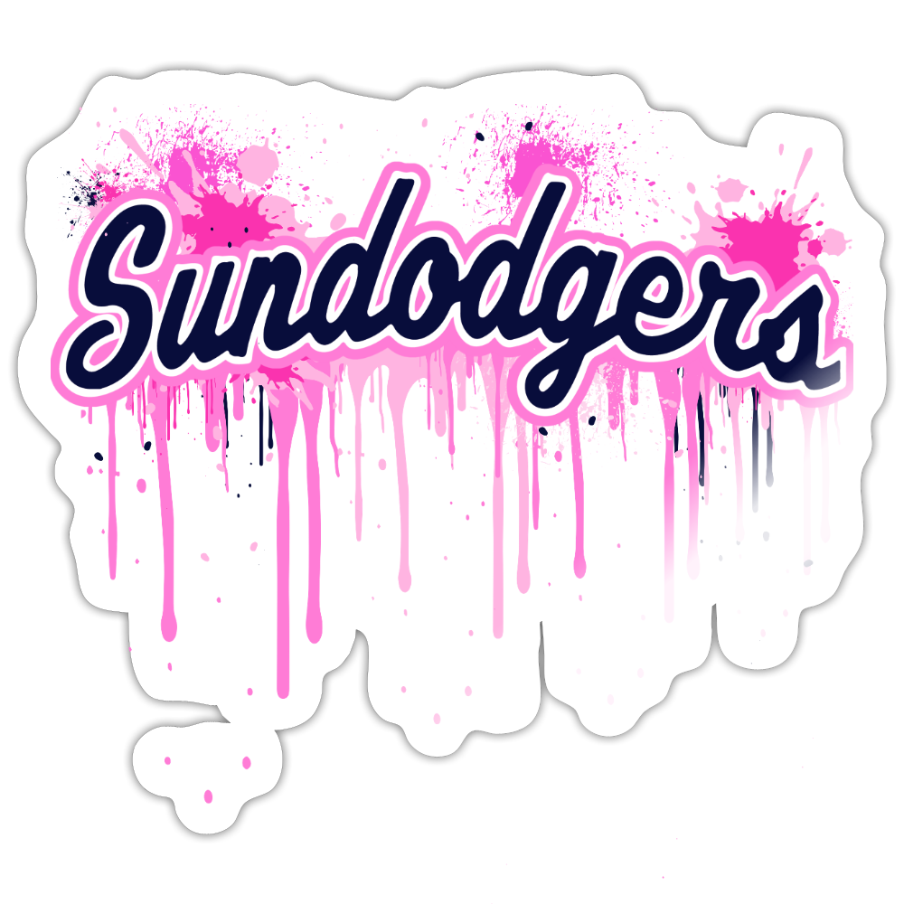 Pink Out | Sticker - white glossy