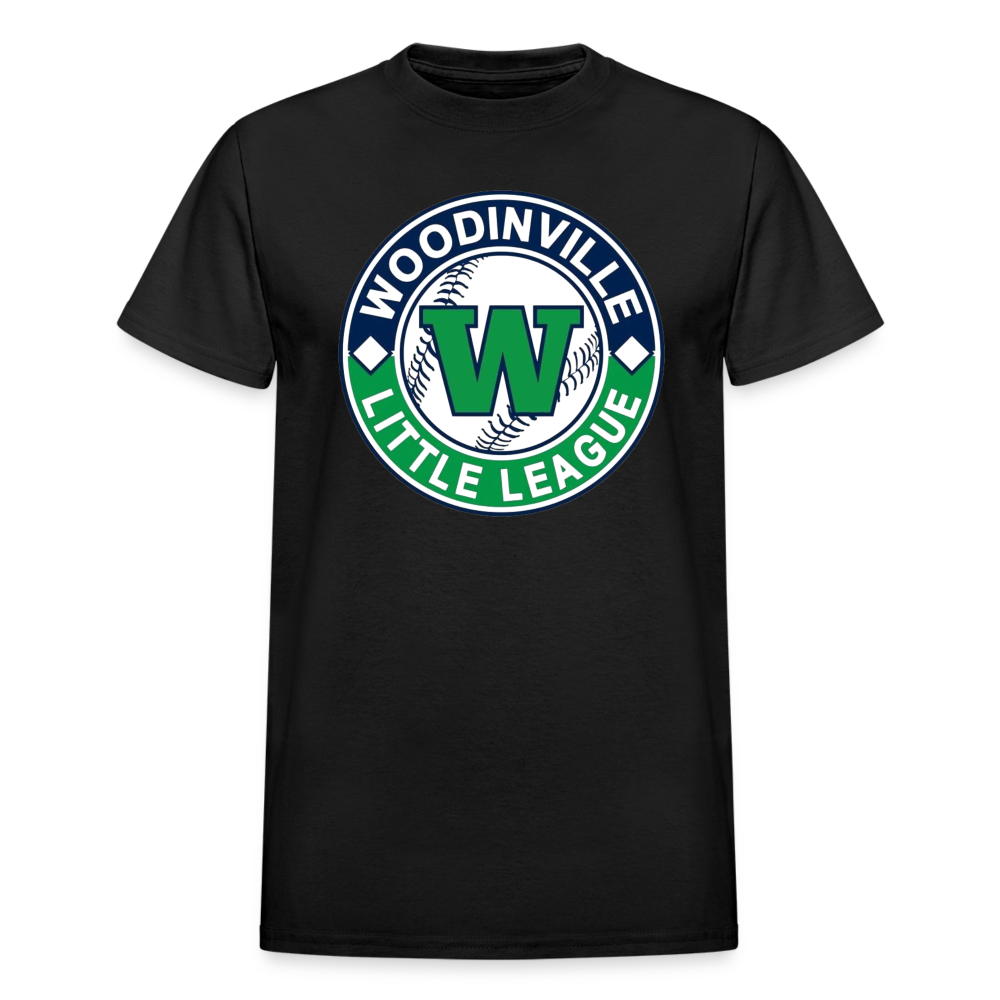 Woodinville LL Cotton Adult T-Shirt - black